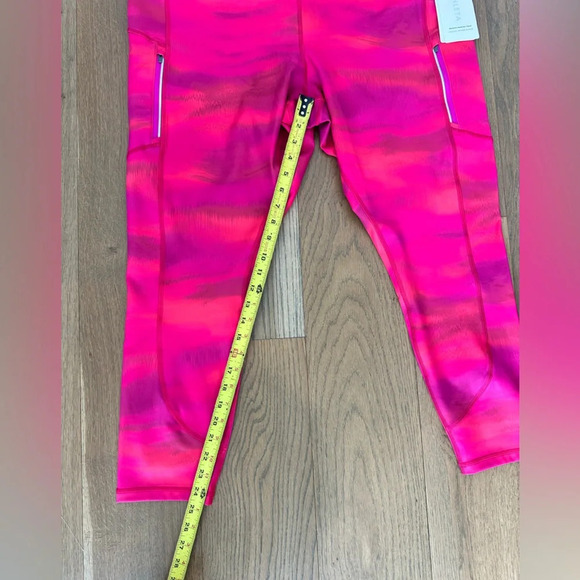 NEW ATHLETA Rainier Printed Pink Athletic‎ Leggings Tight Women's 3X - Picture 14 of 14